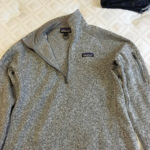 Gray Women's Patagonia 1/4 Zip